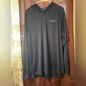 Baleaf Men's Black Hooded Sweatshirt